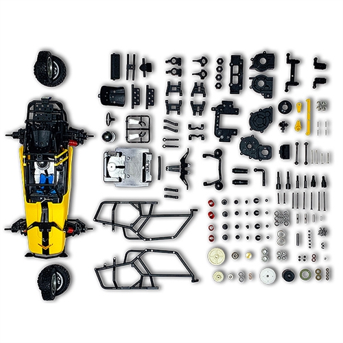 TT RC SPORT PUBG 2WD SINGLE SEAT 1/12 BUGGY BUILDERS KIT